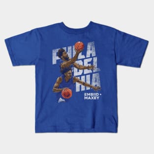 Joel & Tyrese Maxey Philadelphia Duo Kids T-Shirt